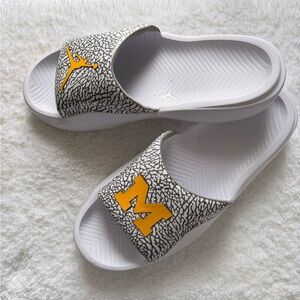 NEW Jordan Michigan slides
